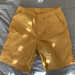 UNIQLO Yellow Shorts Small